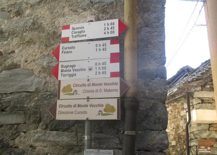 Secret Mountain Retreat Valle Cannobina ロッジ Orasso